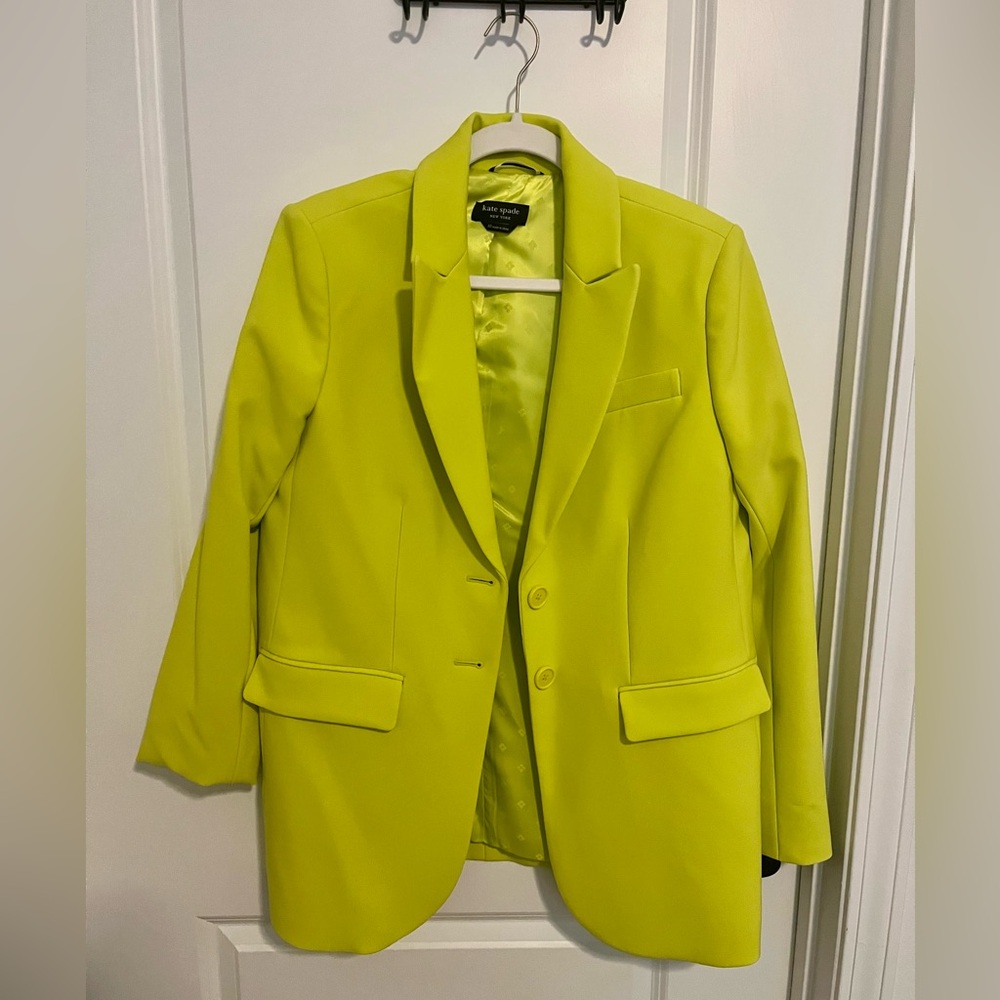 Kate Spade neon blazer